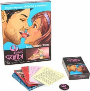 Игра настольная Фанты Флирт "Масло в огонь"(серия Рецепты страсти)