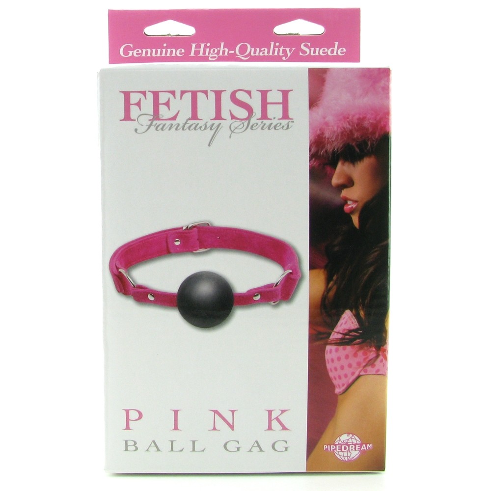 Кляп "Pink Ball Gag" на розовом ремешке