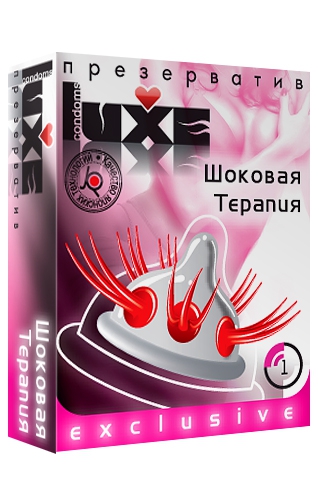 Презерватив Luxe "Шоковая Терапия" 1шт