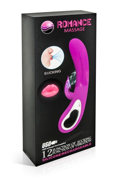 Вибратор с вакуумным стимулятором Вибратор с вакуумным стимулятором