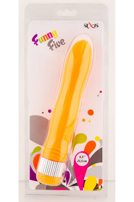 Вибратор водонепр.21,5см оранжевый