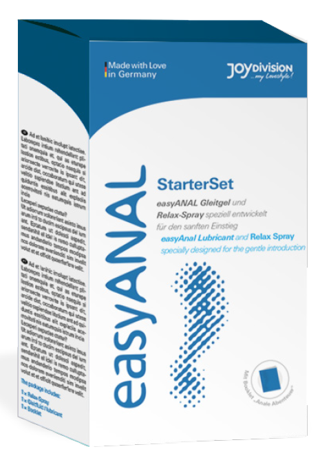 Набор анальный смазка + расслабл. спрей на водн. основе