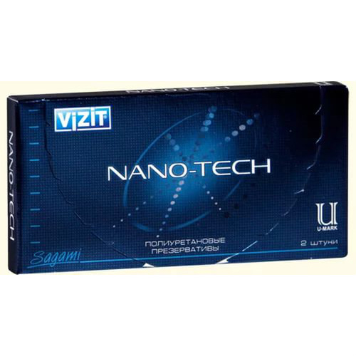 Презервативы VIZIT Nano-Tech, полиуретановые 2 шт.