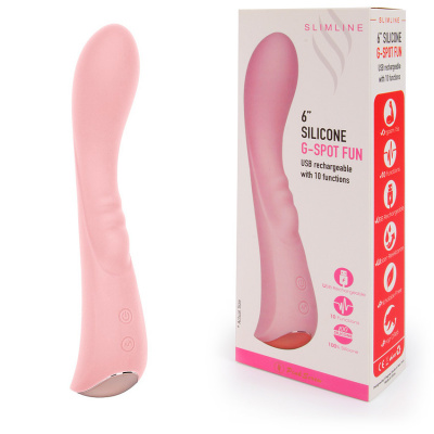 Вибромассажер «6Silicone G-Spot Fun» Вибромассажер «6Silicone G-Spot Fun»