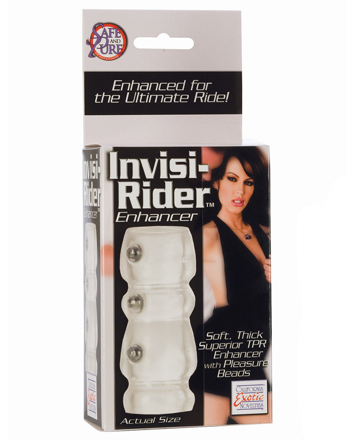 Насадка с бусинами Invisi-Rider Enhancer, прозрачная