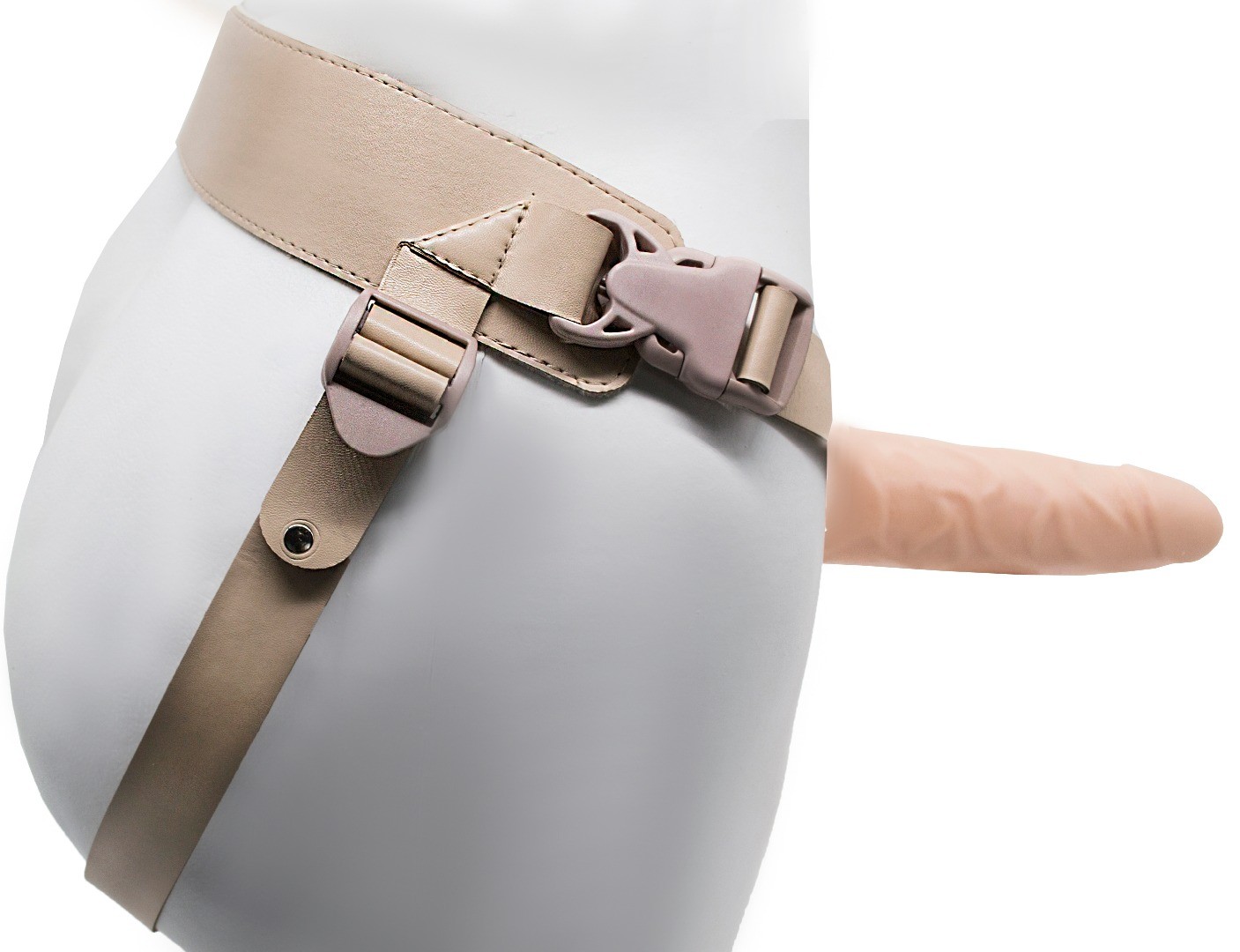 Фаллопротез пустотелый D 3,6/4,7 см, L 17/16 см