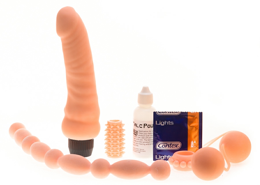 Набор "Lovers Kit" из 5-ти предметов из очень реалистичного материала "живое тело"