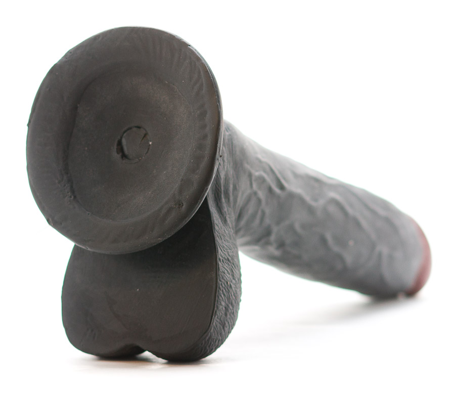 Черный вибратор на присоске "Morpheus the Dreamer"