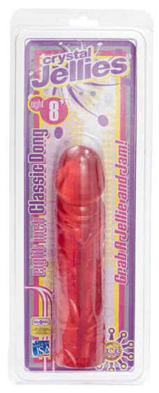 Гелевый фаллос "Сristal Jellies 8" Гелевый фаллос "Сristal Jellies 8"