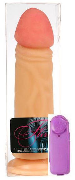 Вибратор из кибер-кожи с выносным пультом