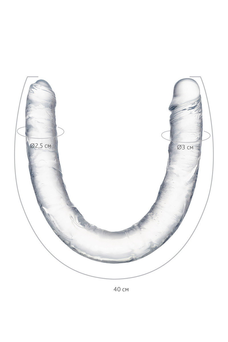 Фаллоимитатор двусторонний 40 см 3,5 см