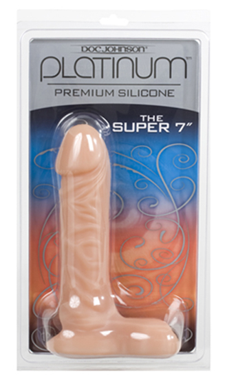 Фаллоимитатор Platinum silicone super 7''