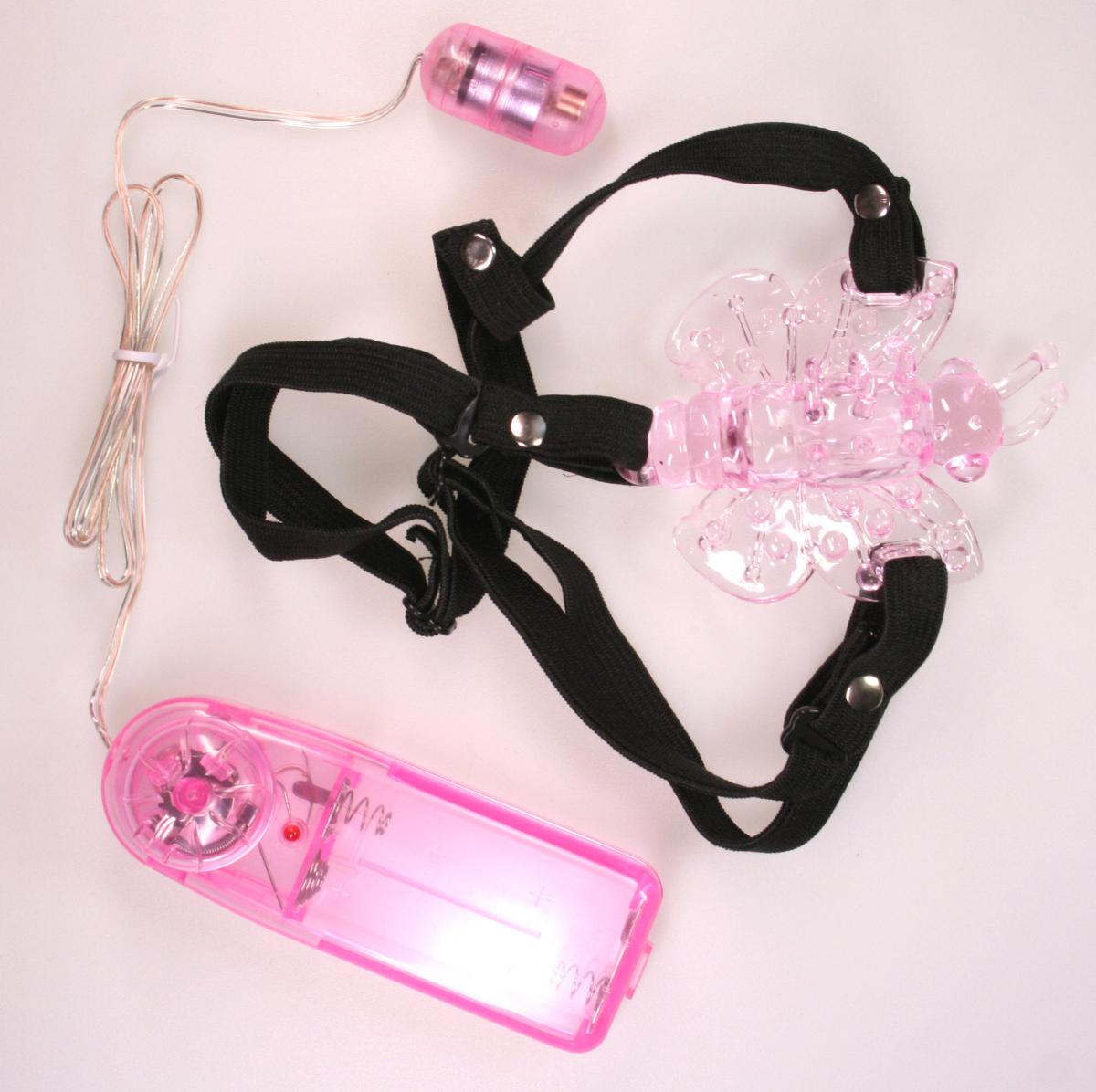 Вибробабочка на ремешках