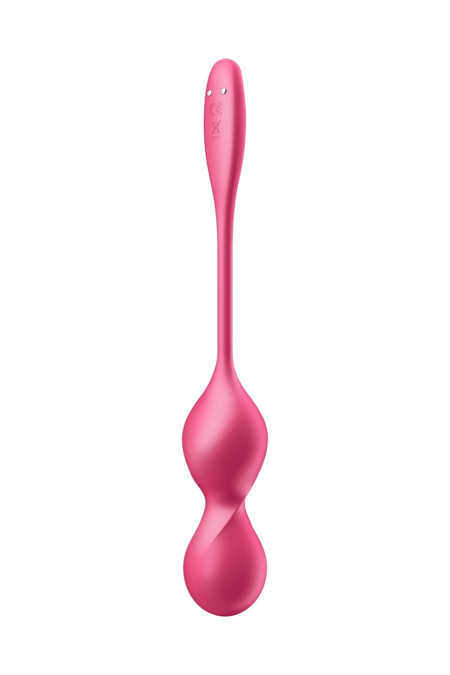 Вагинальные шарики с вибрацией Satisfyer Love Birds 2 Connect App, с пультом ДУ, красный