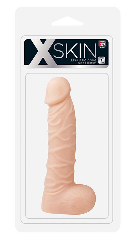 Фаллоимитатор телесный 14 см