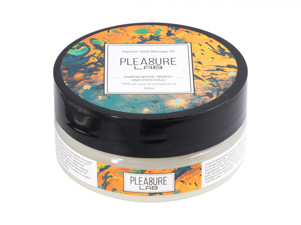 Масло массажное твердое Сандал и пачули 50 мл