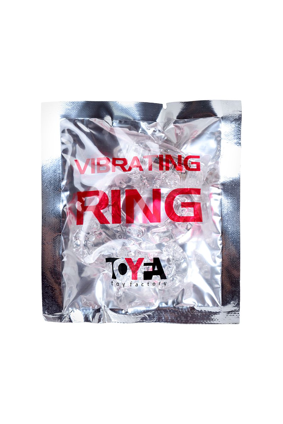 Виброкольцо на пенис TOYFA  прозрачный