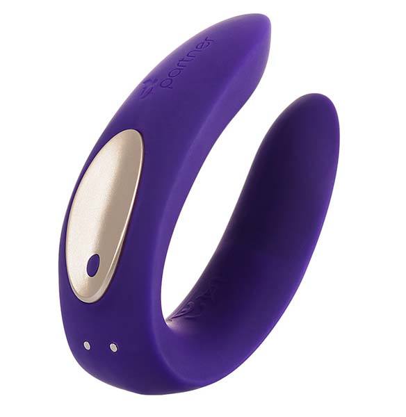 Вибратор для пар Partner Plus Remote с пультом ДУ