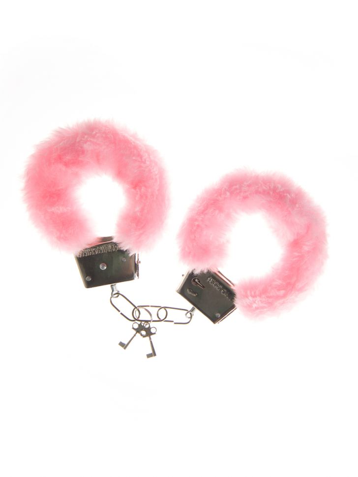 Наручники (иск.мех) розовый