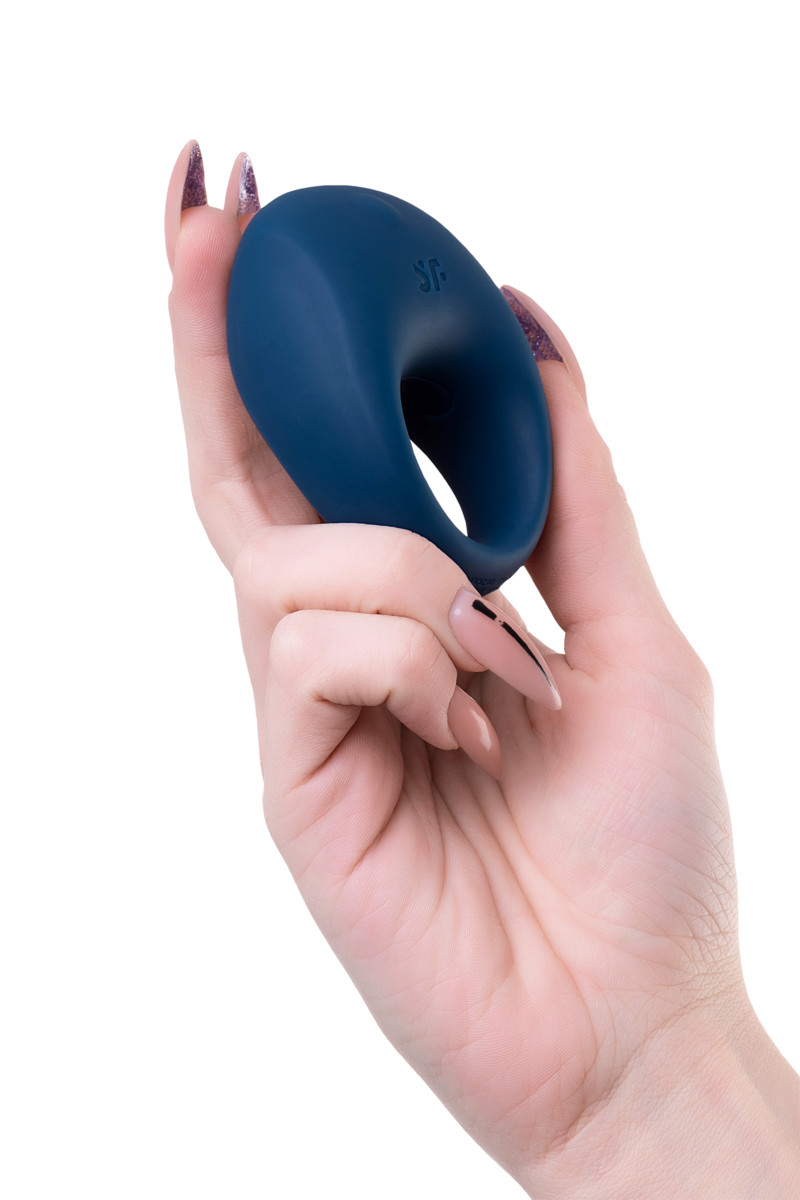 Эрекционное кольцо с вибрацией SATISFYER STRONG USB