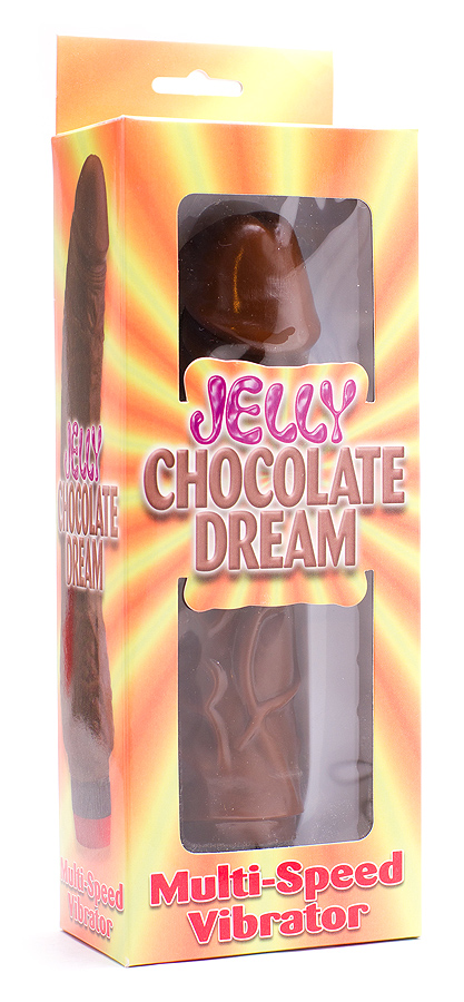 Вибратор мульти-скоростной "Jellj Chocolate Dream Vibe"