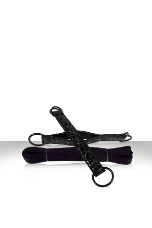 Фиксаторы для кровати Sinful Black Bed Restraint Straps черные Фиксаторы для кровати Sinful Black Bed Restraint Straps черные