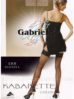 Чулки жен черный сетка 1/2