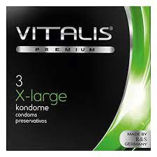 Презервативы Vitalis X-large увеличенного размера 3 шт