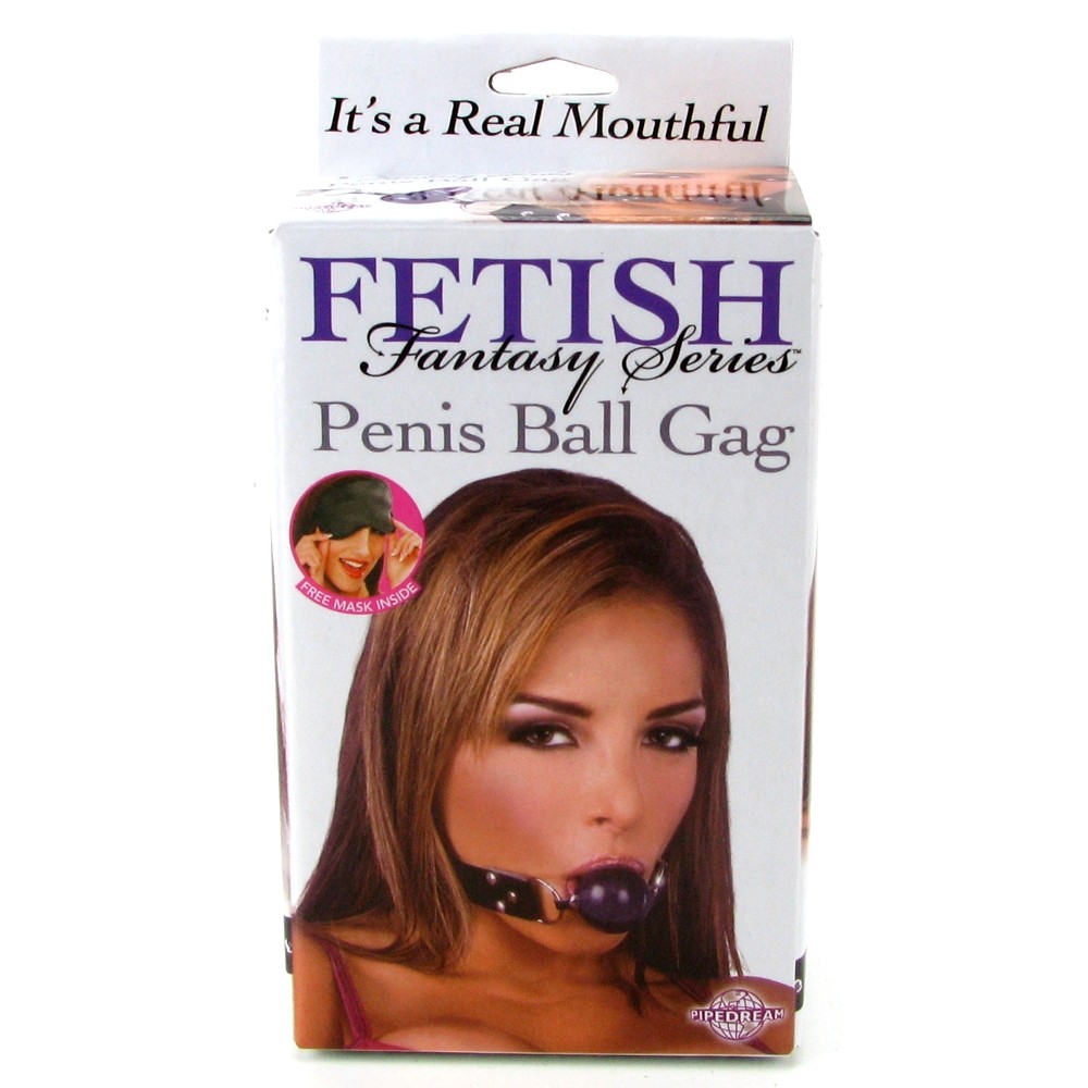 Кляп в форме фаллоса фиолетового цвета Кляп в форме фаллоса фиолетового цвета