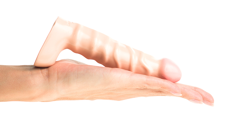 Фаллос с богатым рельефом Стимулятор "Raging Hard-Ons Slim"