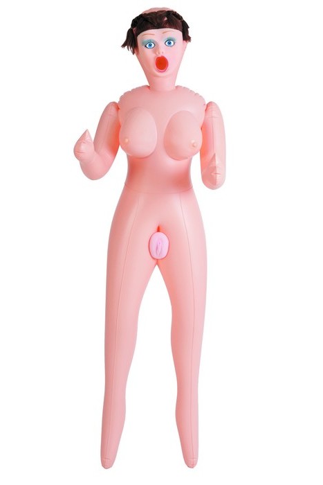 Кукла надувная с двумя отверстиями 160 см