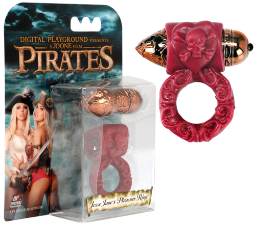 Пиратское красное колечко "JESSE`S RED PLEASURE"
