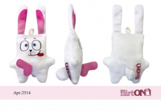 Брелок Белый кролик