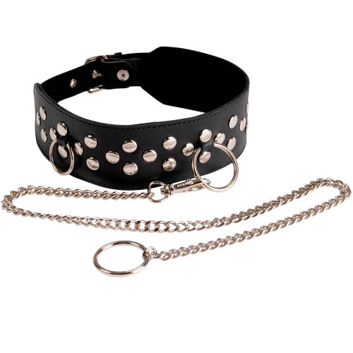 Ошейник черного цвета