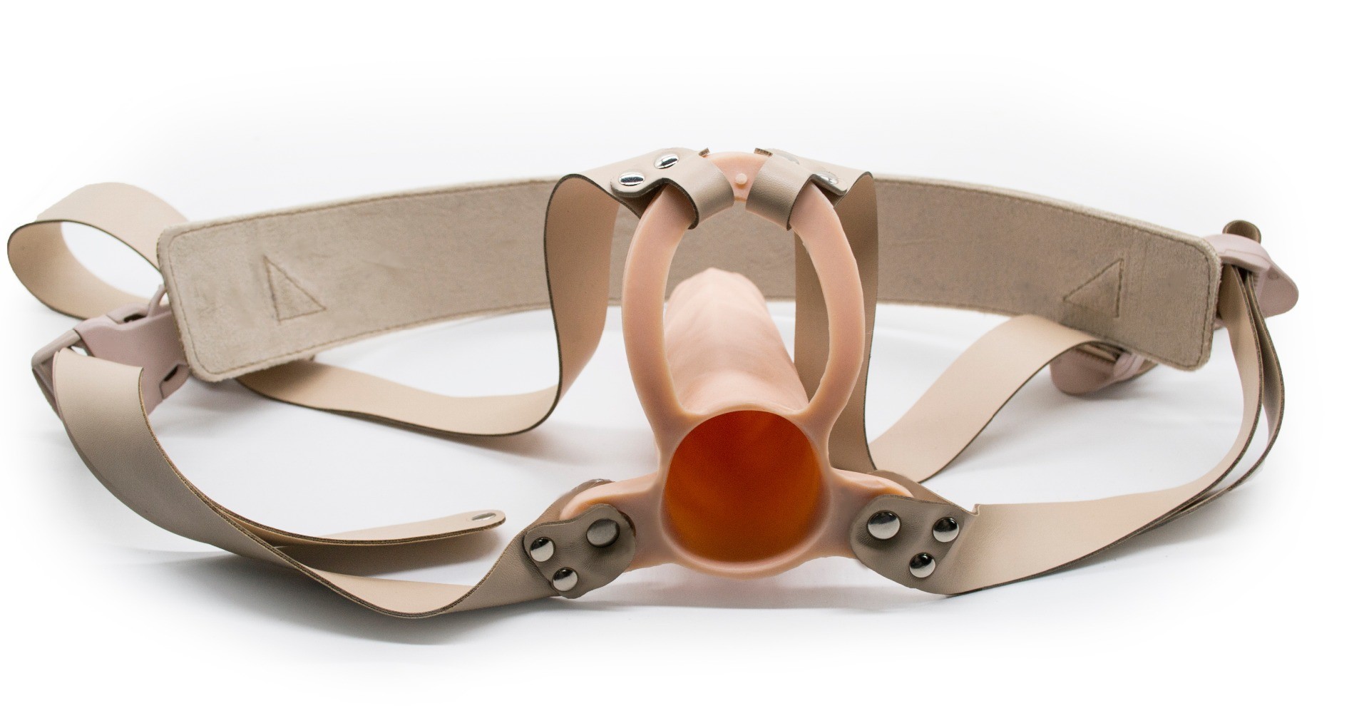 Фаллопротез пустотелый D 3,6/4,7 см, L 17/16 см