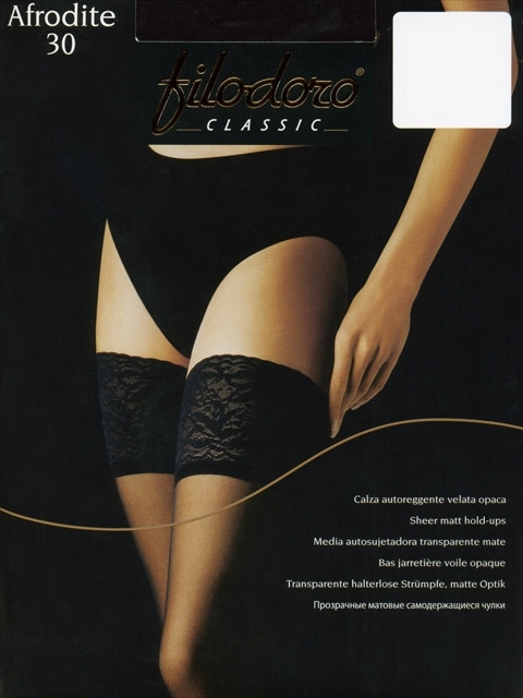 Чулки на силикон резинке черные Afrodite 3-M Чулки на силикон резинке черные Afrodite 3-M