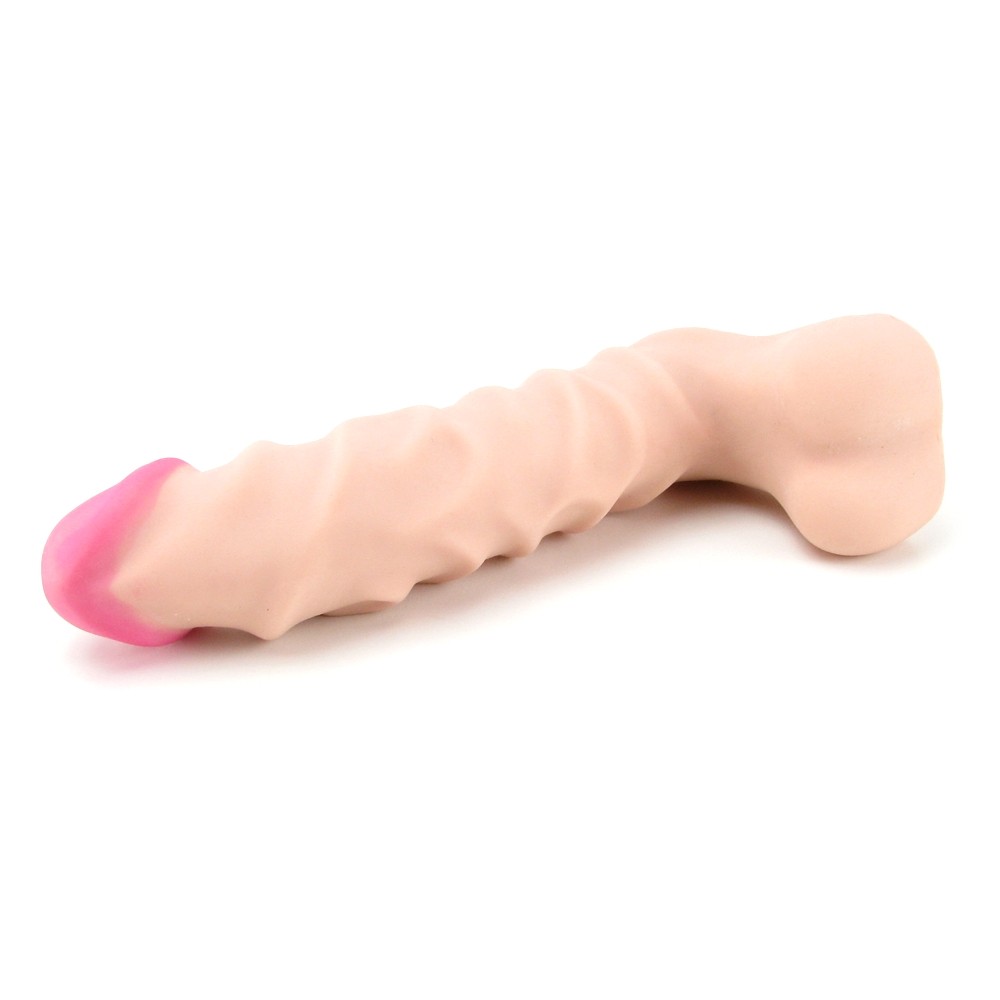 Рельефный фаллос с мошонкой