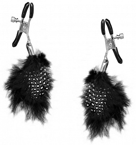 Зажимы на соски с перьями Зажимы на соски с перьями