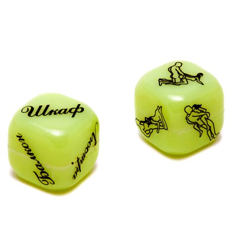 Эротические кубики (светящиеся)