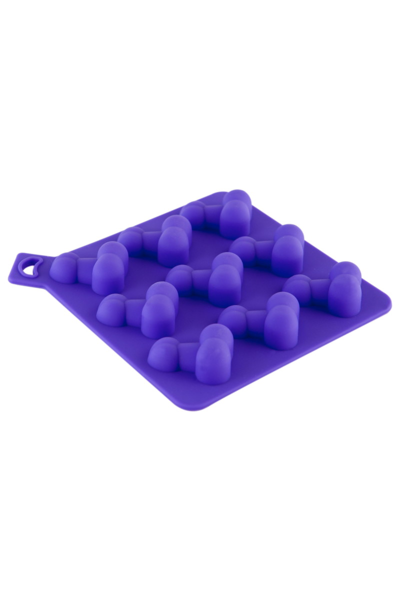 Формочка для льда, фиолетовая