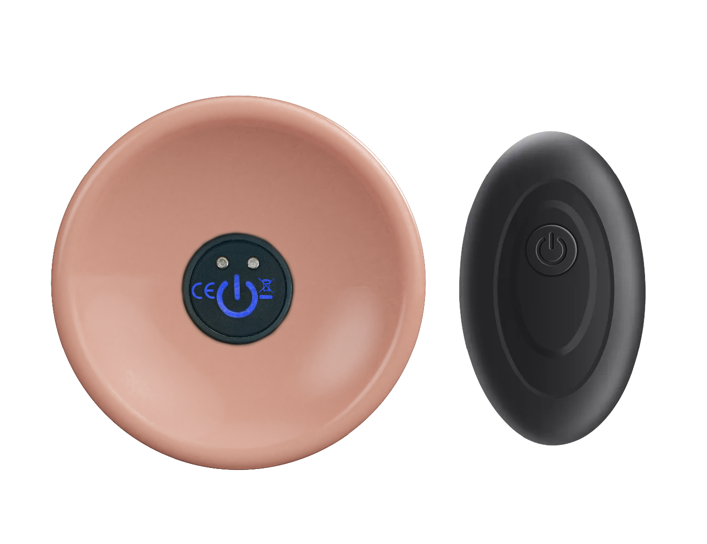 Вибратор L 17,5 см D 3,7 см пульт ДУ