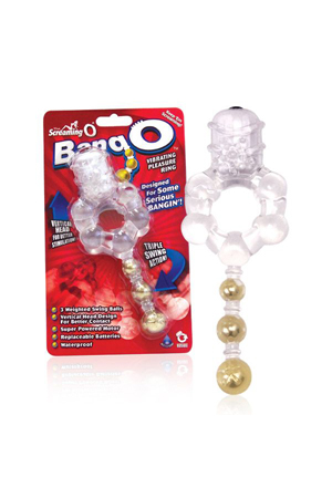 Кольцо с тремя шариками" The Screaming Bang O"