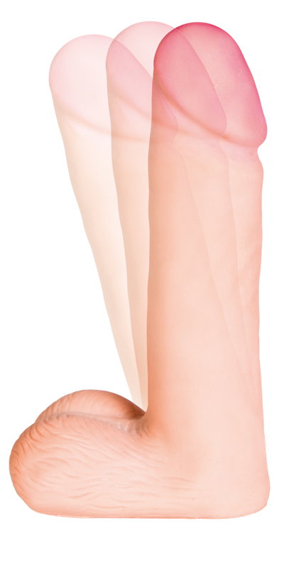 Фаллоимитатор гнущийся лав клон #230 15 см