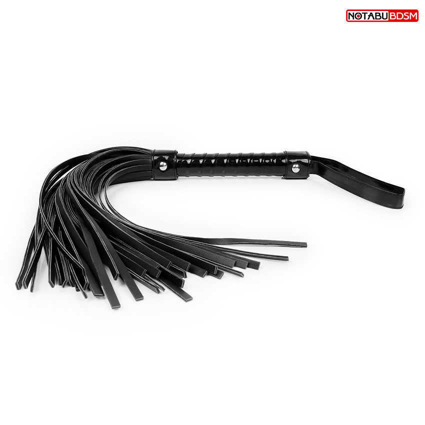 Плеть черная ПВХ 44 см