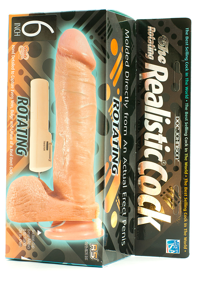 Реалистик на присоске с вращением