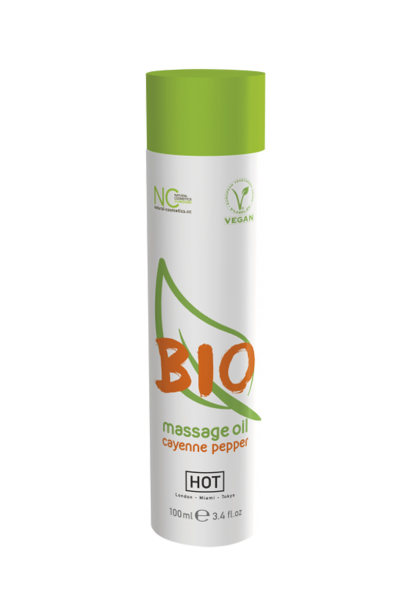 Массажное масло HOT BIO кайенский перец 100 мл