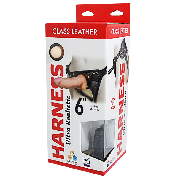 Фаллоимитатор на трусиках "HARNESS" L 16 см, D 3,5 см