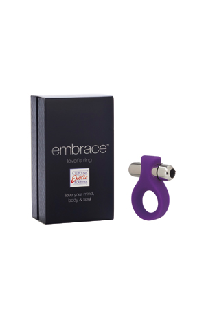 Вибро-насадка EMBRACE LOVERS RING фиолетовая