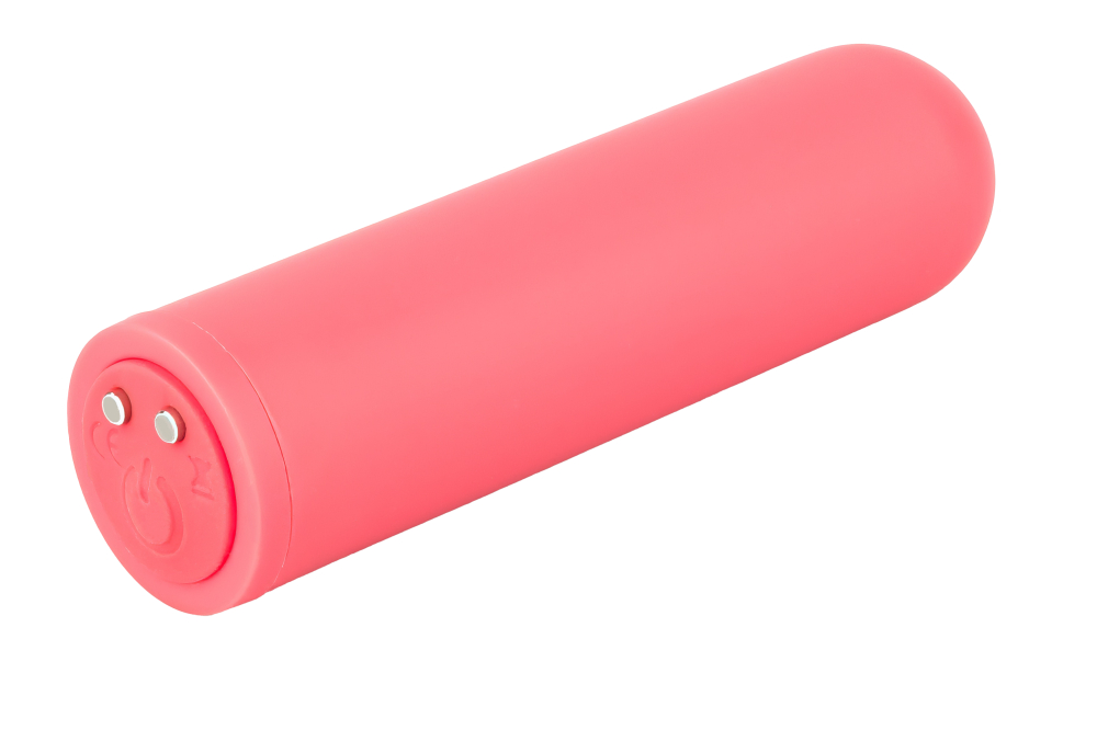 Вибропуля пластик 10 режимов фуксия