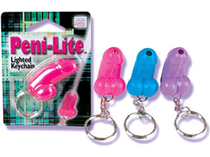 Брелок фаллос-фонарик